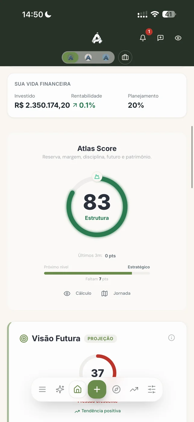 Atlas | Organização Financeira